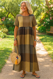 KELSEY™ | Colour-Block Dress